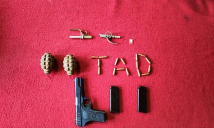 Police, army recover pistol, 2 grenades in Karnah Kupwara