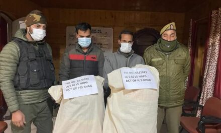 02 Drug Peddlers arrested in Budgam; Contraband substance recovered