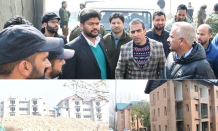 DC Gbl inspects work progress on Transit Accommodations in district