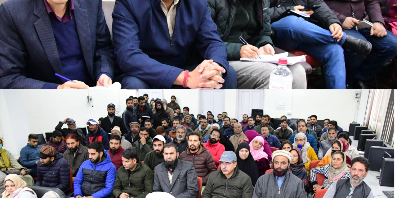 Weekly Block Diwas DC Ganderbal presides over Grievance Redressal camp at Kangan