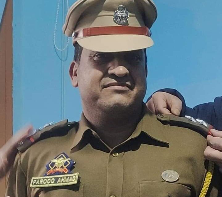 Police produces chargesheet in killing of SI Farooq Ahmad