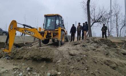 Geology Mining Department and Ganderbal Police intensifies efforts to crack whip on illegal mining in Ganderbal