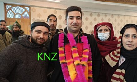 Advocate Altaf Lone elected as chairman Municipal Council Ganderbal