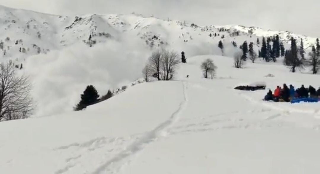 Another avalanche hits Gulmarg’s Afarwat, no casualties reported
