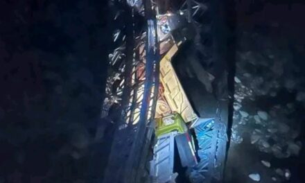 Bridge In Reasi Collapses, 2 Injured As 2 Vehicles Fall Into Rivulet
