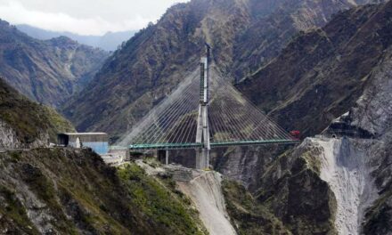 India’s first cable-stayed rail bridge on Anji river in J&K nears completion; deck to be ready by May