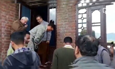 Caught on camera:NC’s ex-minister greets accused in drug peddling case after his release on bail, visits his home