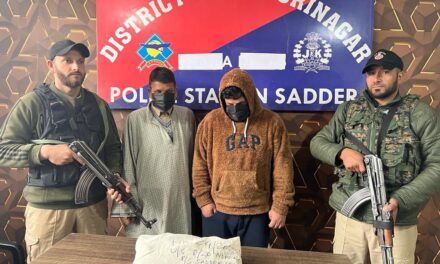 Police recover cannabis from vehicle, arrest 2 drug peddlers