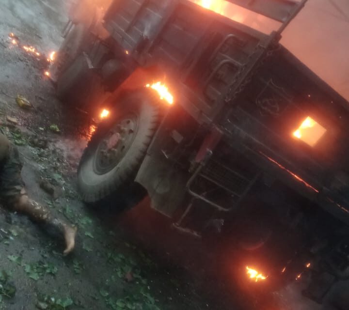 Attack on army vehicle: Many detained for questioning, massive op continues in dense forests