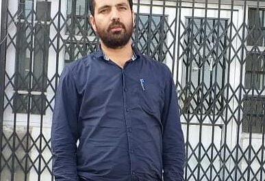 DMO Geology Mining Department Ganderbal greets people on Eid ul Fitr