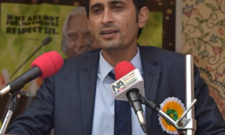 Social Activist Irshad Magray Greets People on Eve of Eid-Ul- Fitr