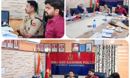 DC Ganderbal calls for taking effective measures against drug abuse