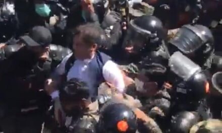 Imran Khan booked by Rangers outside IHC in Al-Qadir Trust case