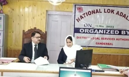 2nd National Lok-Adalat held in District Ganderbal