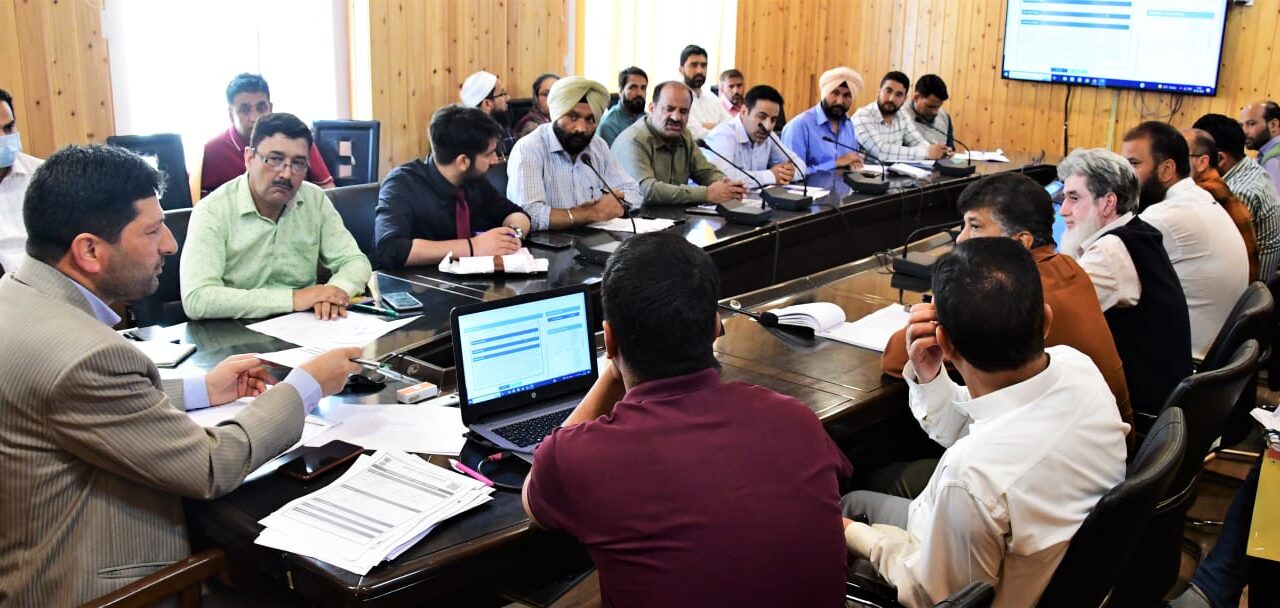 Redressal of grievances received on IGRAMS reviewed at Ganderbal