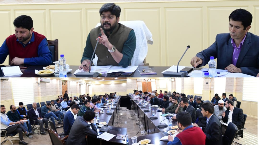 DC Gbl reviews preparations for Shri Amarnath Ji Yatra