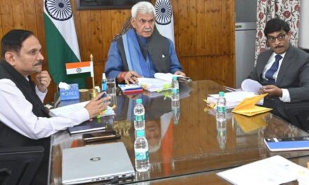 AC approves establishment of Disaster Recovery (DR) centre outside J&K seismic zone