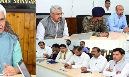 Shri Amarnathji Yatra-2023:Lt Governor chairs high level meeting to review preparedness for Shri Amarnath Ji Yatra
