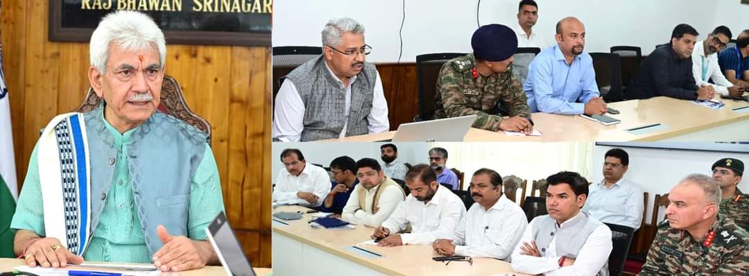 Shri Amarnathji Yatra-2023:Lt Governor chairs high level meeting to review preparedness for Shri Amarnath Ji Yatra