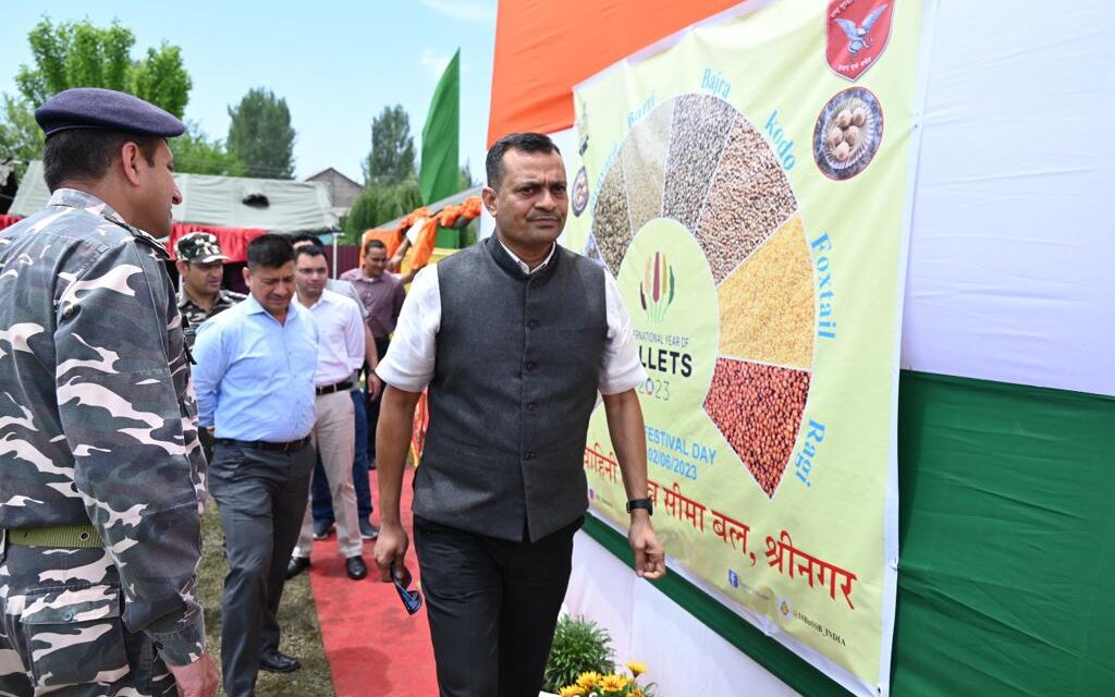 10Bn SSB organised Millet Fair Mela in Srinagar