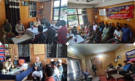 Ganderbal Police Observed “Thana Diwas”