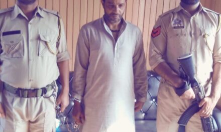 Police books notorious drug Smuggler under PIT-NDPS Act in Baramulla