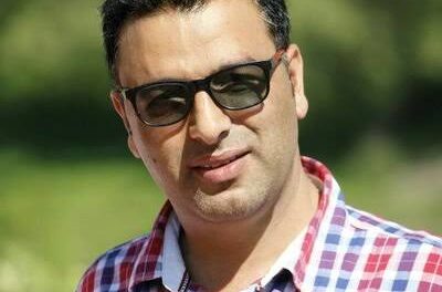 Former BJP District President Ganderbal and senior leader greets people on Eid ul Azha