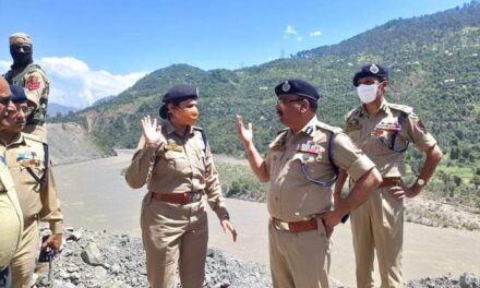 DGP, J&K inspects progress of maintenance & restoration work of NHW;Visits Lambar, Panthyal, Seri, Transit Camps Banihal & Walnut Factory