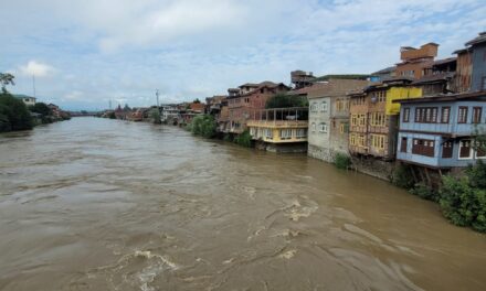 Jhelum Flows Above Flood-Alert Mark In South Kashmir, Srinagar