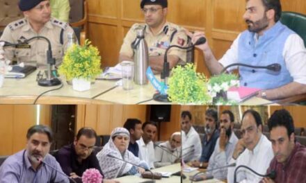 DC Pulwama reviews arrangements for ensuing Muharram-ul-Haram