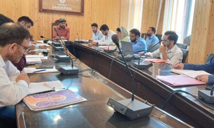 DC Ganderbal convenes District level Cooperative Development Committee meeting