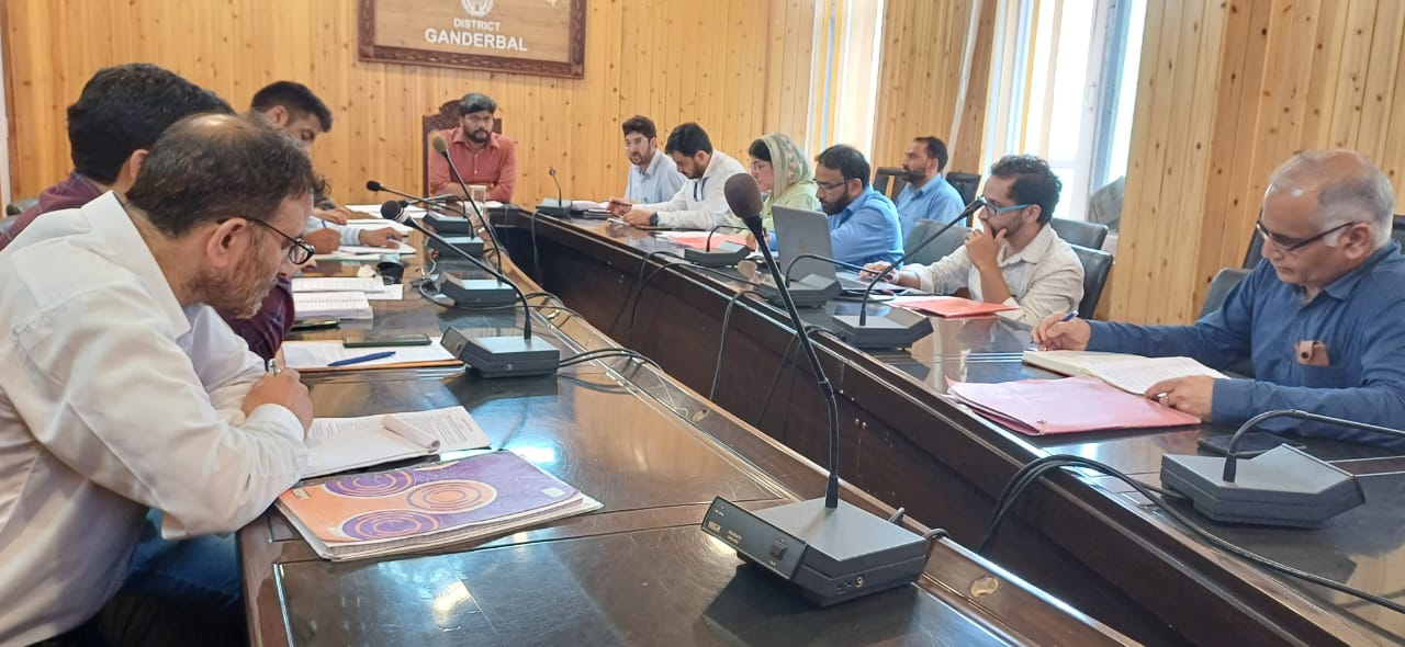DC Ganderbal convenes District level Cooperative Development Committee meeting