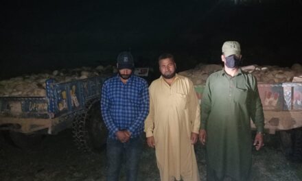 Illegal extraction & transportation of minerals;Police arrests 3 persons, seizes 3 vehicles in Baramulla