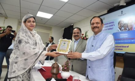 Advisor Bhatnagar launches Intensified Mission Indradhanush 5.0 immunisation campaign