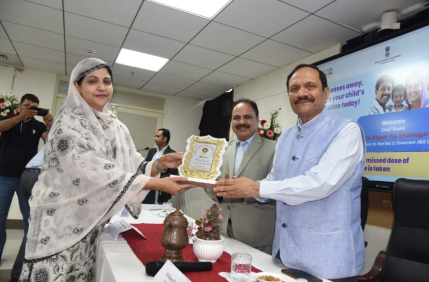 Advisor Bhatnagar launches Intensified Mission Indradhanush 5.0 immunisation campaign