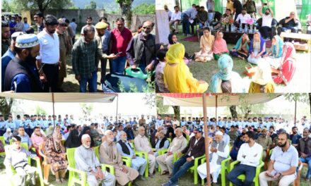Meri Maati Mera Desh campaign starts with patriotic fervor in Ganderbal;DC Ganderbal participates in various activities under campaign
