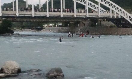 12-yr-old boy drowns to death in Nallah Sindh at Wayil Bridge