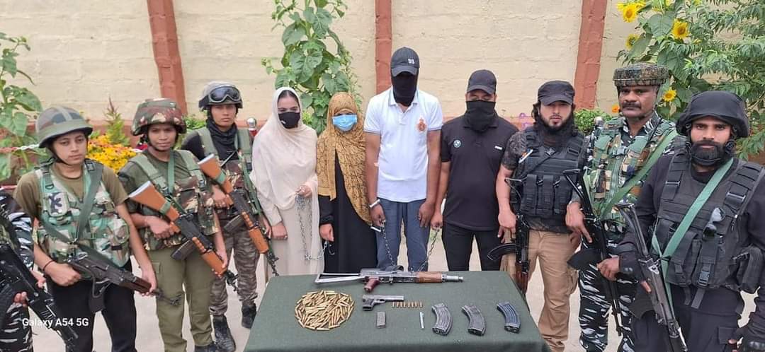 Hybrid Militant Arrested in Bandipora, Arms And Ammunition Recovered: Police
