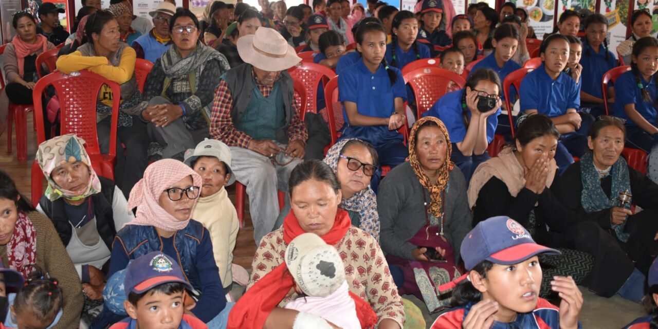 CBC organises outreach programme cum photo exhibition in remote Changthang region of Ladakh