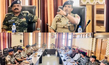 SSP Kishtwar Held High Level Security Meeting in view of upcoming Janamasthami