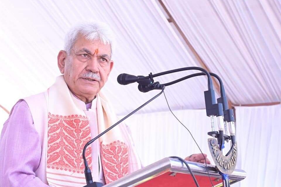 Conflict profiteers brainwashed J&K children, handed over stones, guns in their hands: LG Manoj Sinha