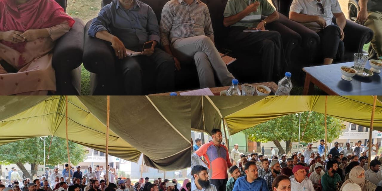 Weekly Block Diwas held at Gutlibagh