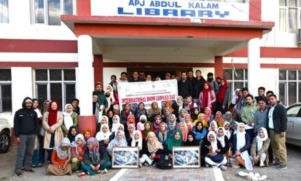 Wildlife Division Kargil observes International Snow Leopard Day