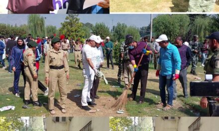 Swachhta Hi Sewa:Massive cleanliness drives conducted at 4000 places in Ganderbal