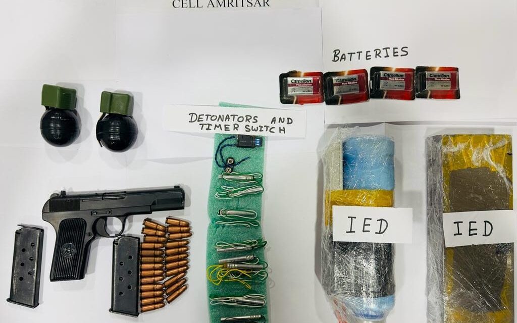 Punjab Police busts LeT militant module with arrest of two J&K residents