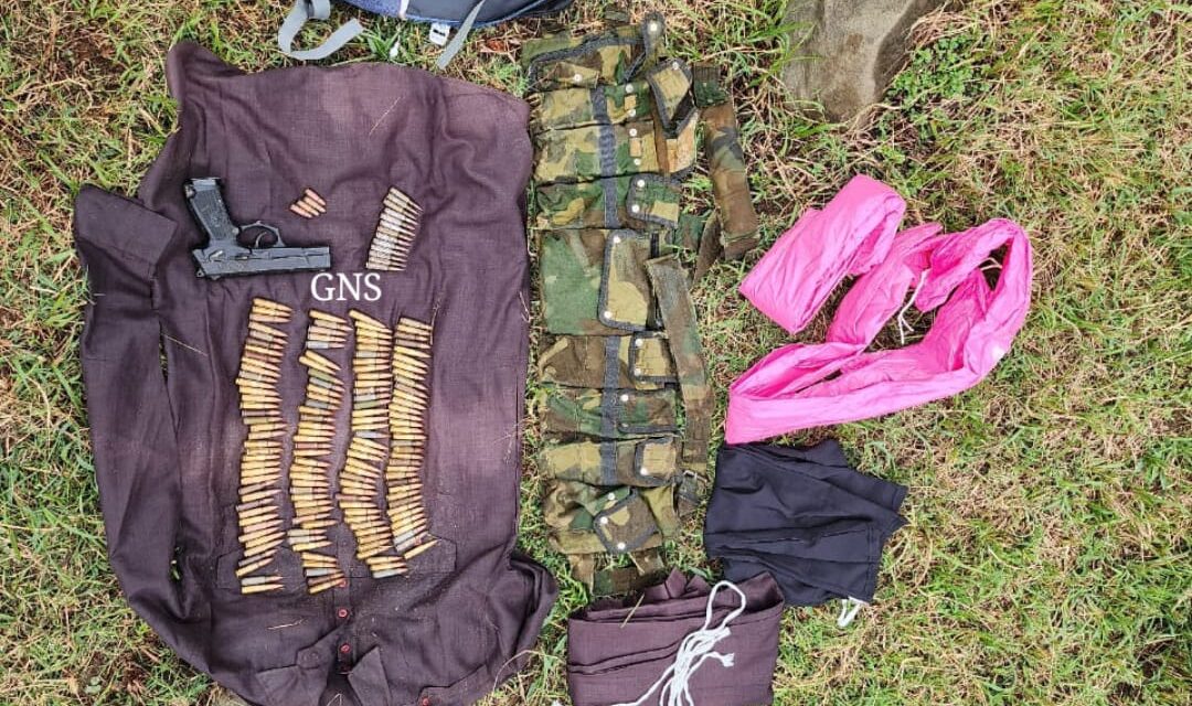 Police, army recovers pistol, bullets in Poonch