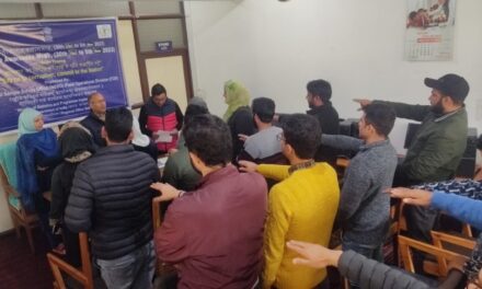 NSSO Srinagar observes Vigilance Awareness Week