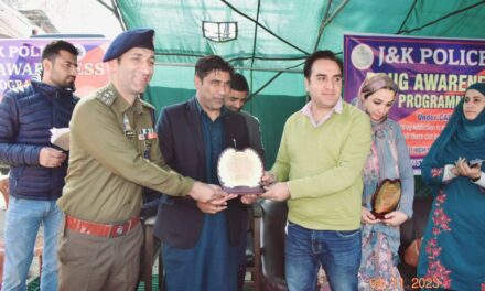 Ganderbal Police organised drug awareness seminar at Govt. High School Rabitar