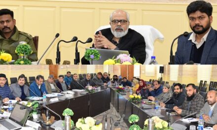 Union Joint Secretary reviews arrangements for Viksit Bharat Sankalp Yatra at Ganderbal