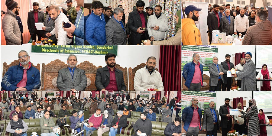 KVK Gbl holds mega Interactive/ Training, awareness, Technology Exhibition on GAPs under HADP